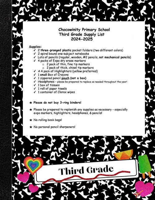 3rd grade