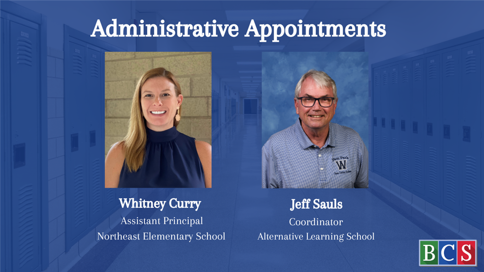 Administrative Appointments 