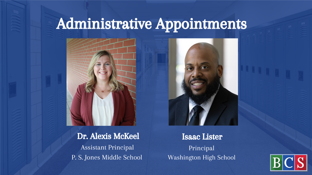  Administrative Appointments